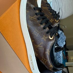 Worn Louis Vuitton sneakers